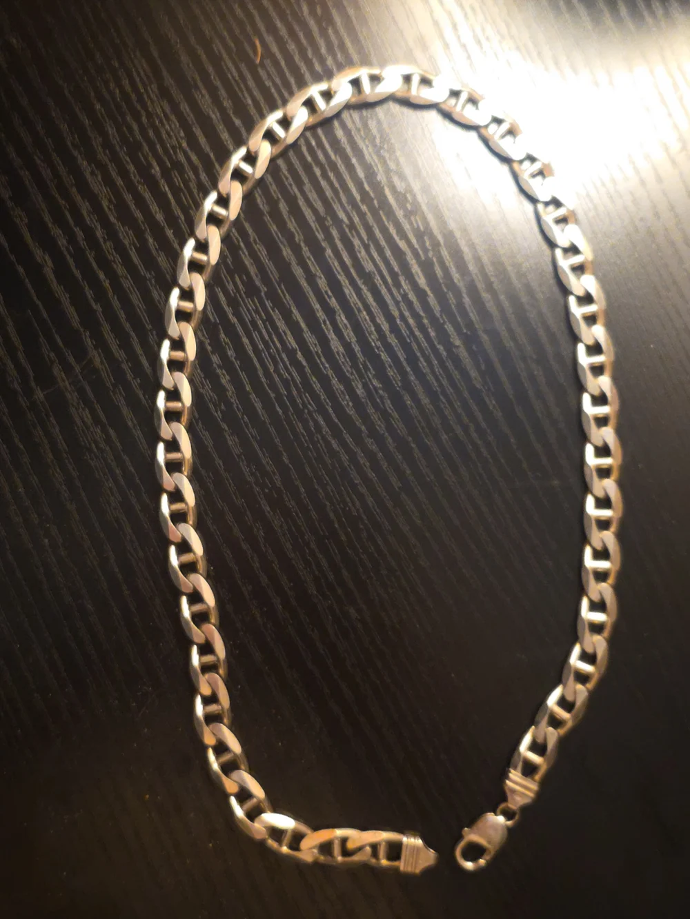 22 Inch 925 Italy Sterling Silver  103 Grams  Stunning